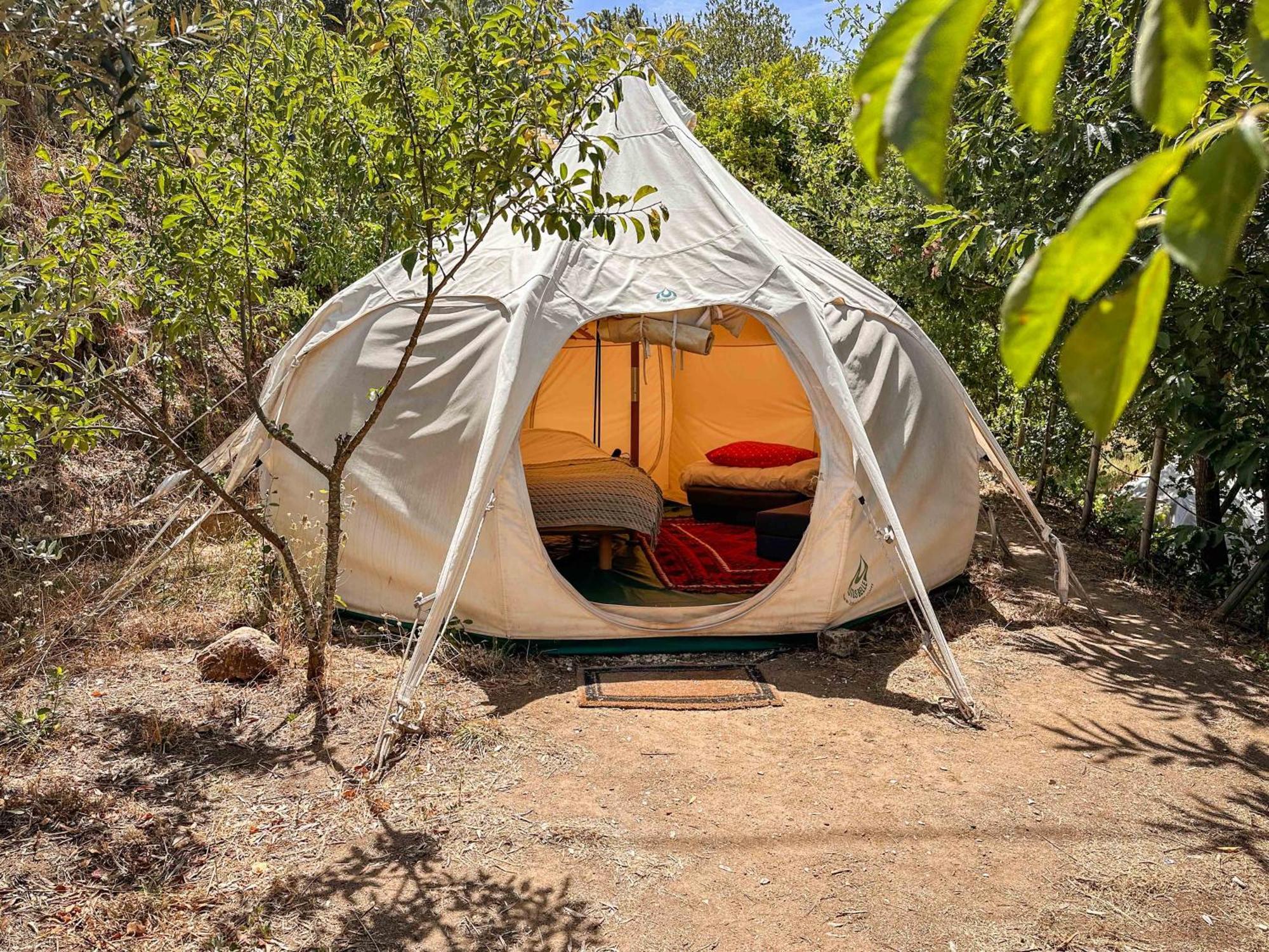 Отель Glamping Do Ze Cernache do Bonjardim Экстерьер фото